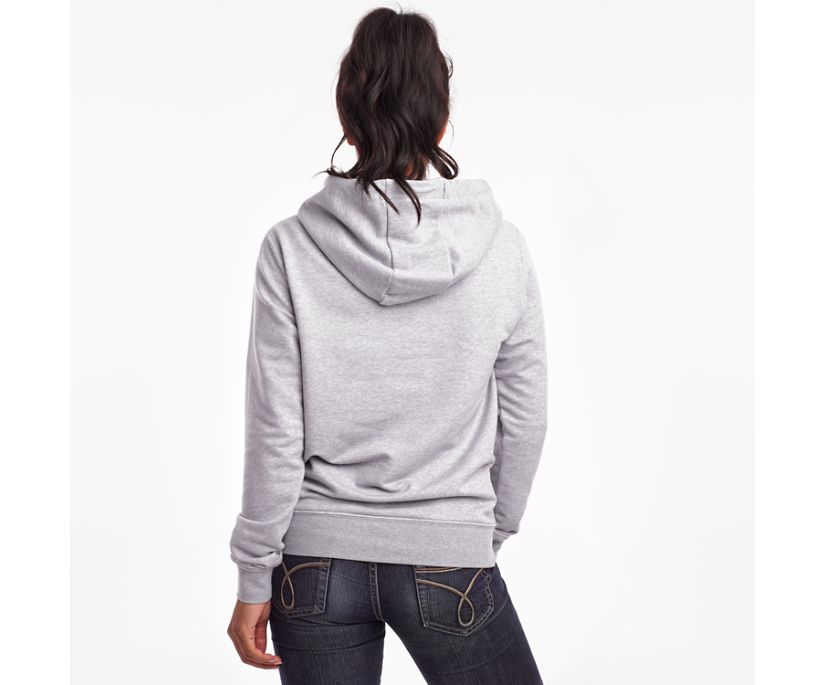 Saucony Rested Women's Shirts Light Grey | AU 264RVDW